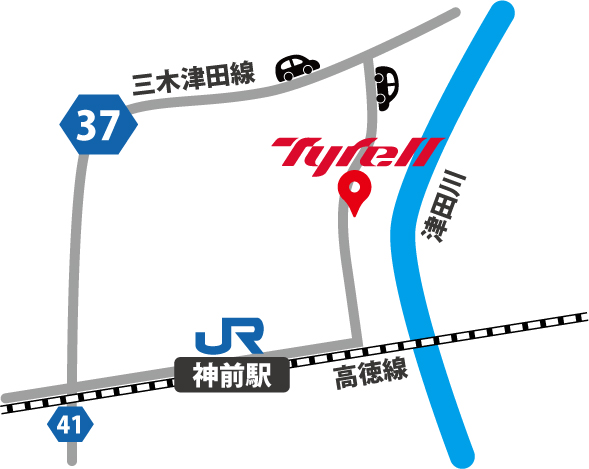 有限会社アイヴエモーション周辺地図